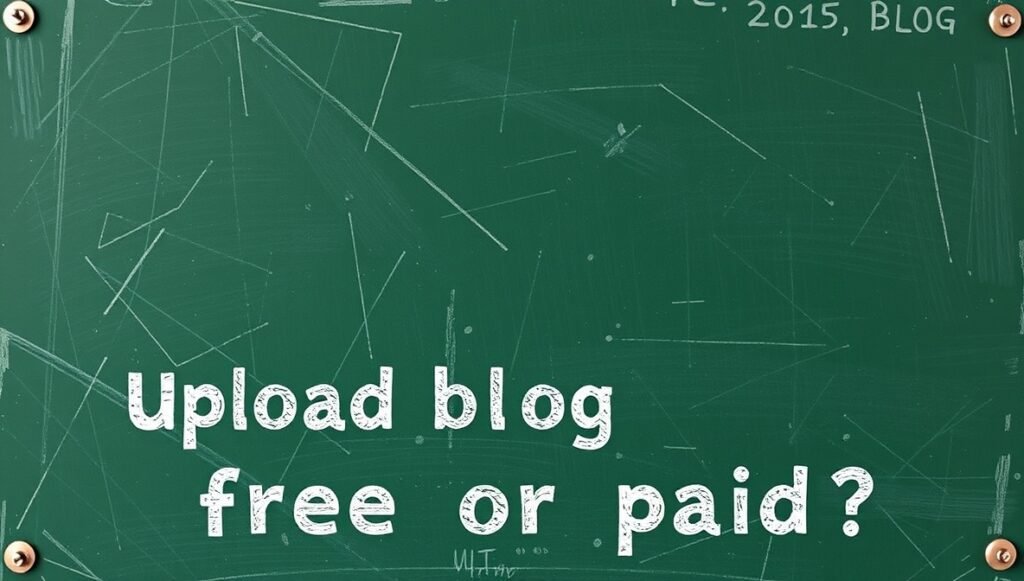 is uploadblog free or paid
