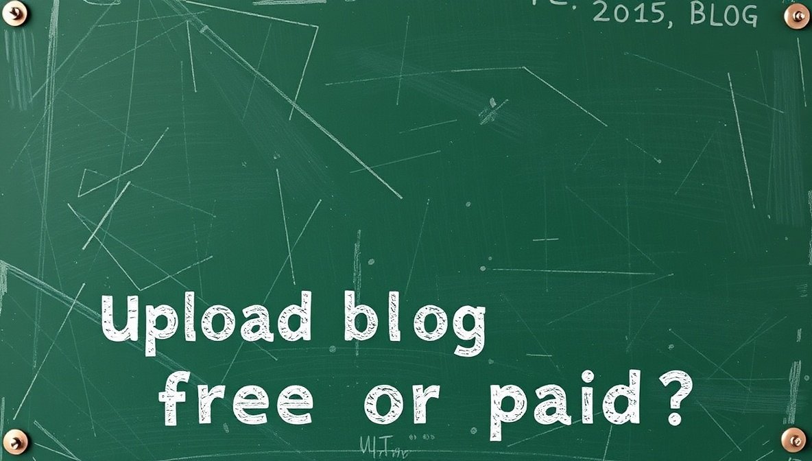 is uploadblog free or paid