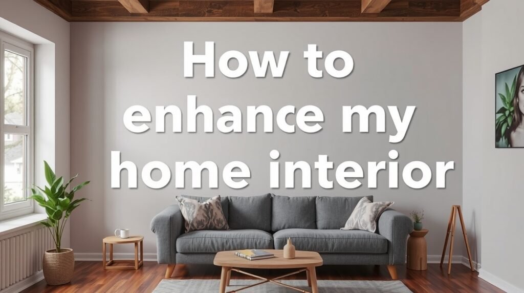 how to enhance my home interior ththometech