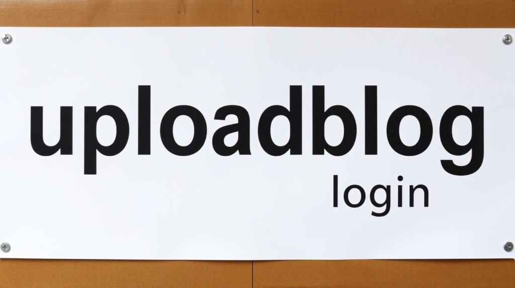 uploadblog login