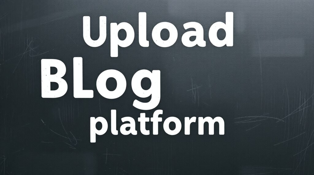uploadblog platform